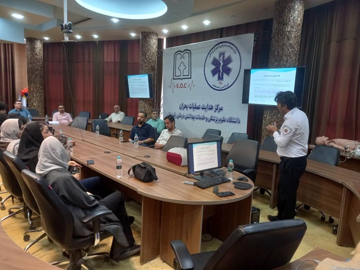 برگزاری کارگاه احیا قلبی-ریوی